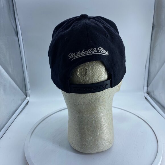 NBA Mitchell & Ness Brooklyn New York Nets Snapback Hat 100% Wool Blue Nostalgia - Picture 4 of 9